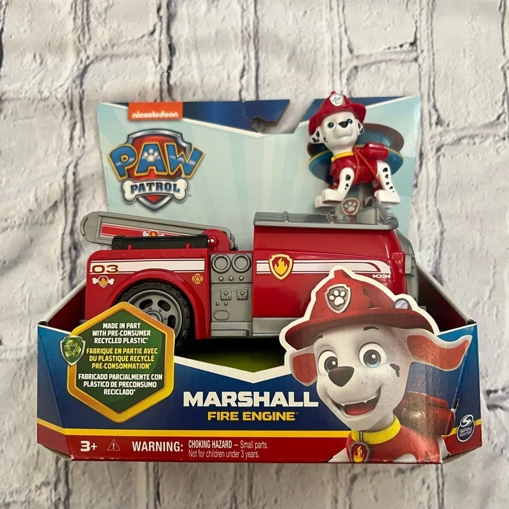 NEW PAW Patrol, Marshall’s Firetruck with Figure, Toys